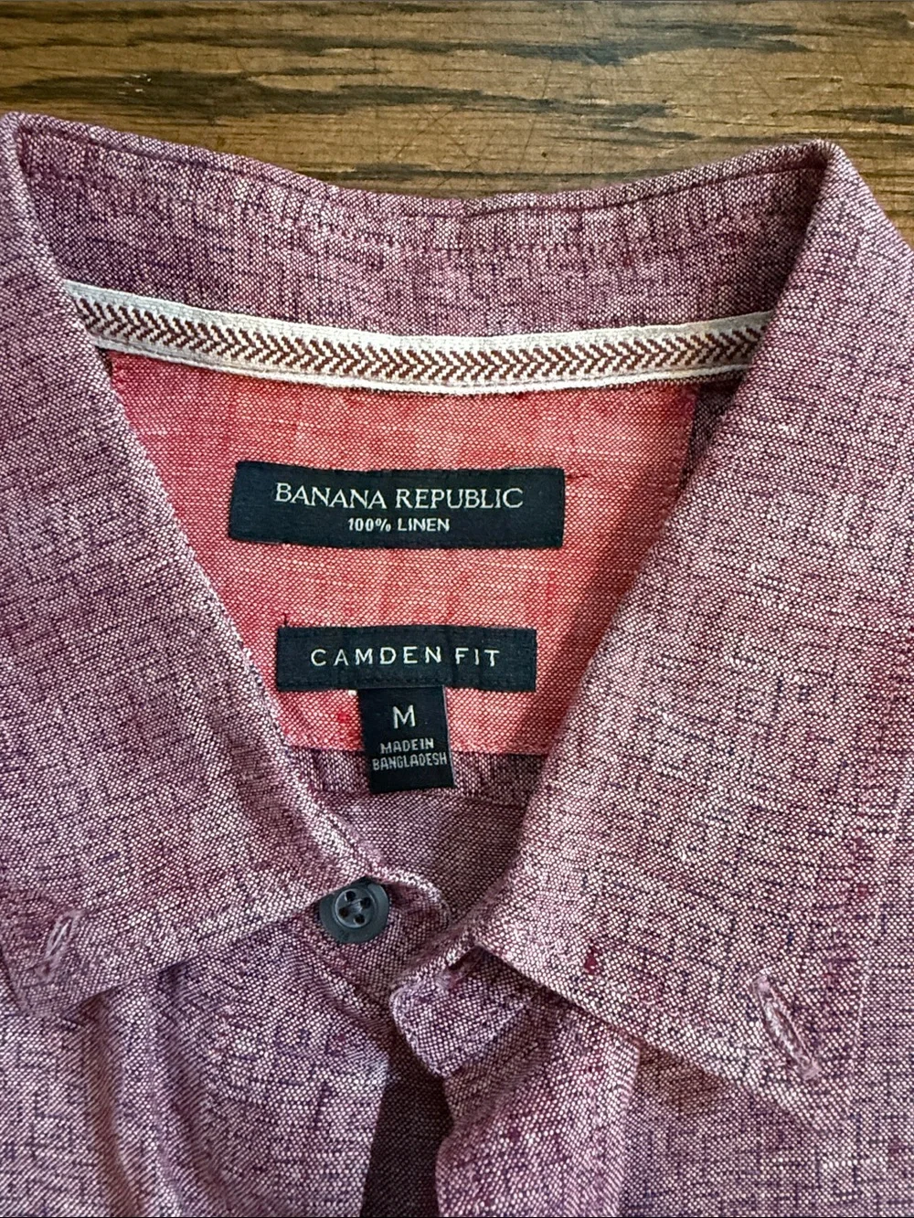 Banana Republic Linen Dress Shirt